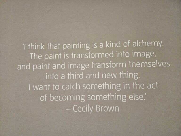 Cecily Brown a Napoli: Lo Sguardo sul Paesaggio Mediterraneo
